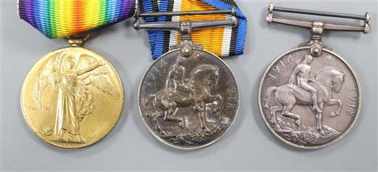 Three WWI medals